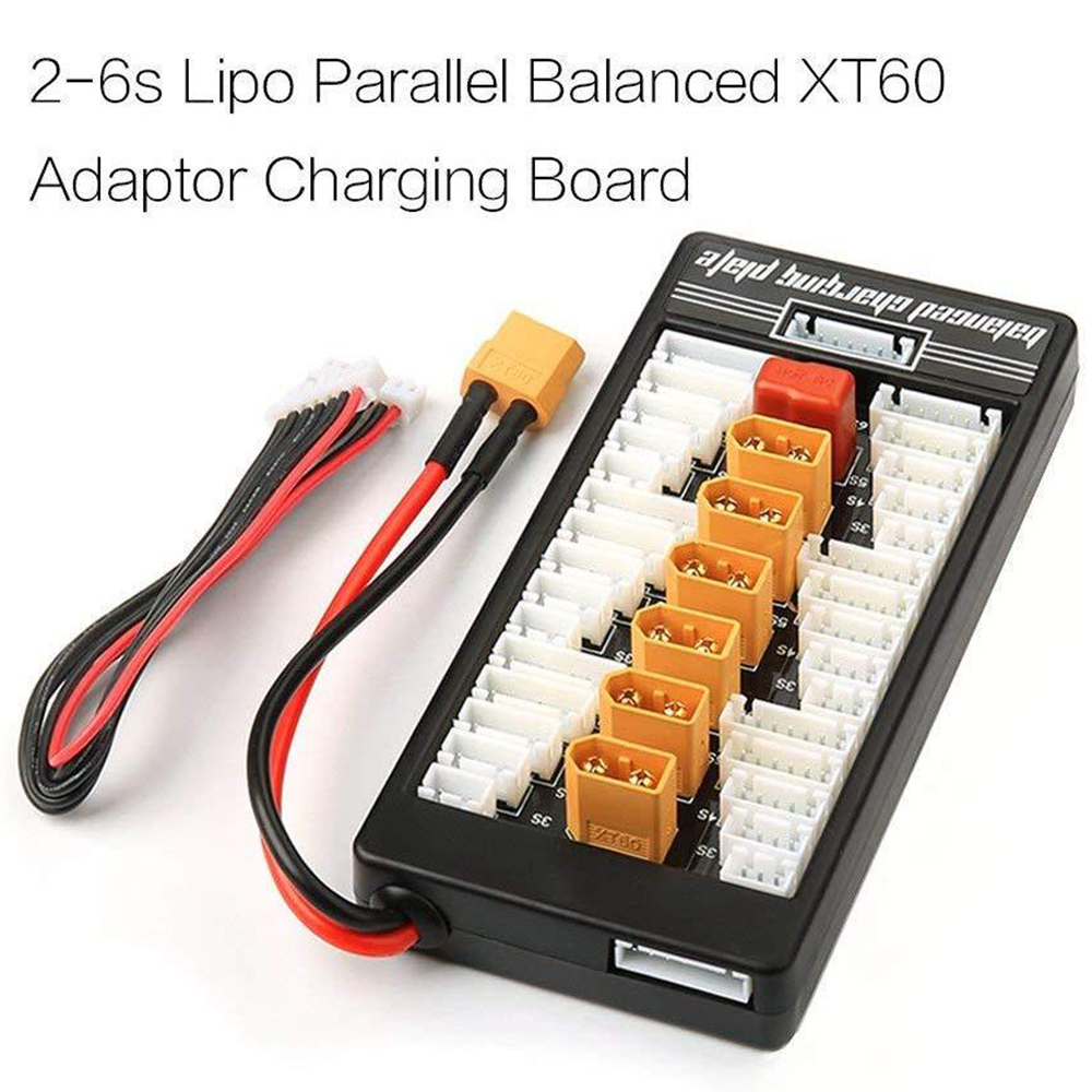 12S Lipo Battery Balancing Board - 2S-6S ลิโพแบตเตอรี่สมดุลชาร์จ XT60 ปลั๊กสำหรับ RC แบตเตอรี่เครื่องชาร์จ