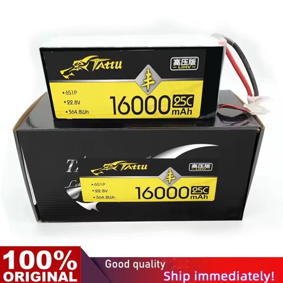 Tattu 6S 22000Mah Lipo Battery - ใหม่ TATTU UAV HV Lipo แบตเตอรี่