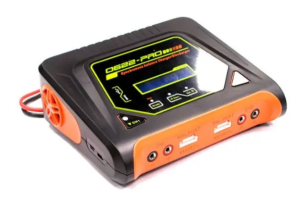 Hota D6 Pro Dual Lipo Charger - เครื่องชาร์จ/ดิสชาร์จแบตเตอรี่ VistaPower EV-PEAK 2-6S 2x 200W/2