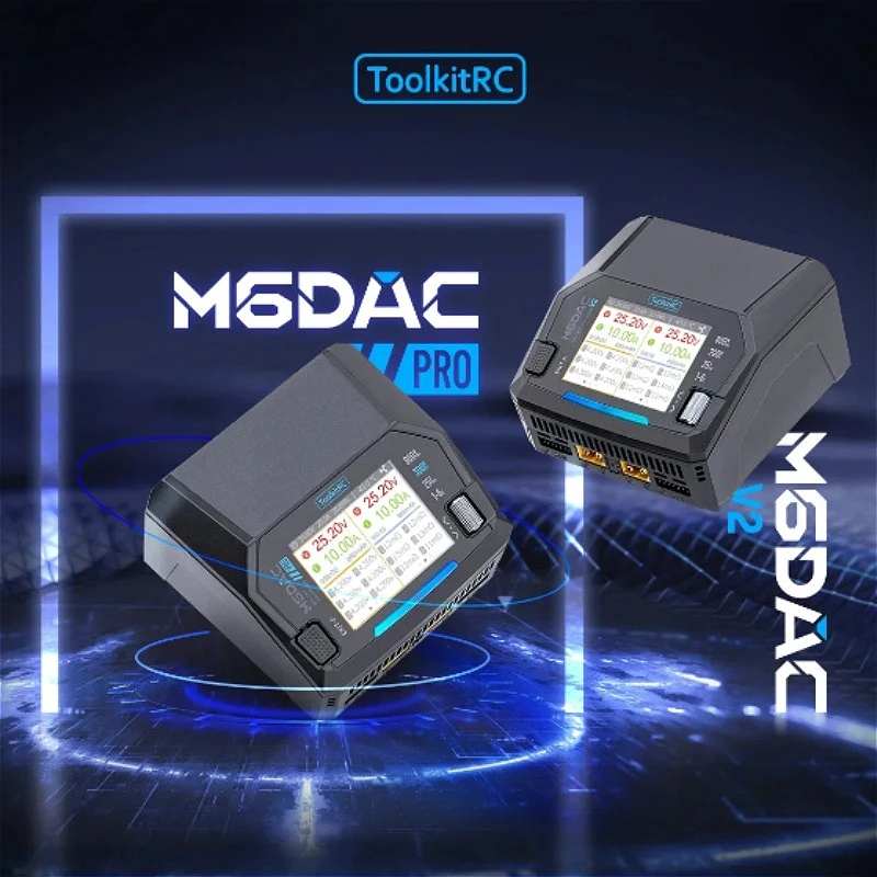 ชุดเครื่องมือ ToolkitRC M6DAC  - Toolkitrc M6Dac Smart Charger บทวิจารณ์และราคา