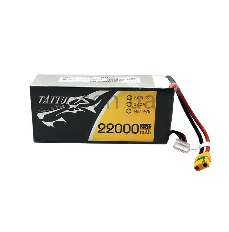 TATTU 22000mAh 22.2V 6S 488wh  - Tattu 6S 22000Mah Lipo Battery บทวิจารณ์และราคา