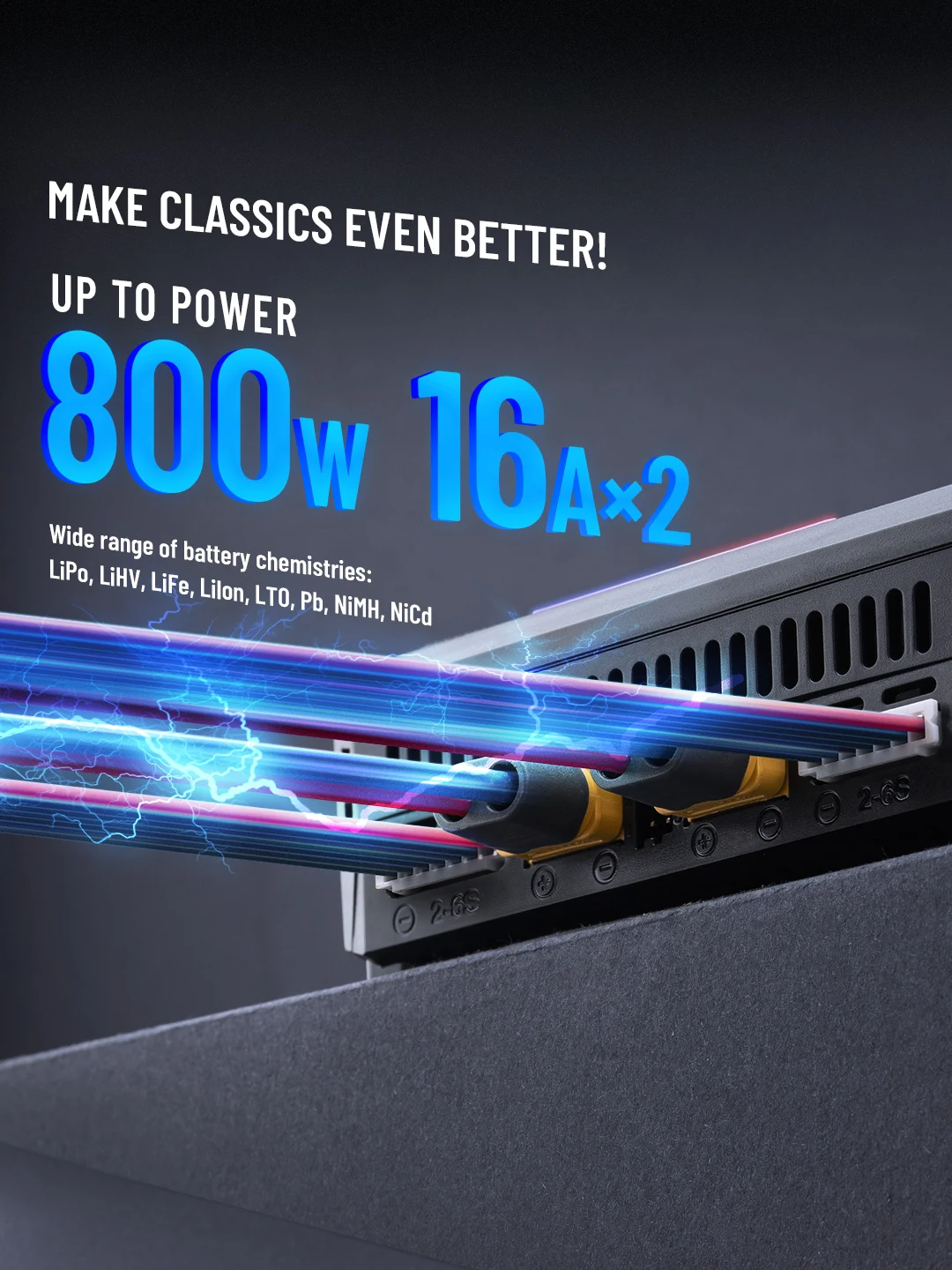 เครื่องชาร์จแบตเตอรี่ลิโพอัจฉร - Toolkitrc M6Dac Smart Charger บทวิจารณ์และราคา