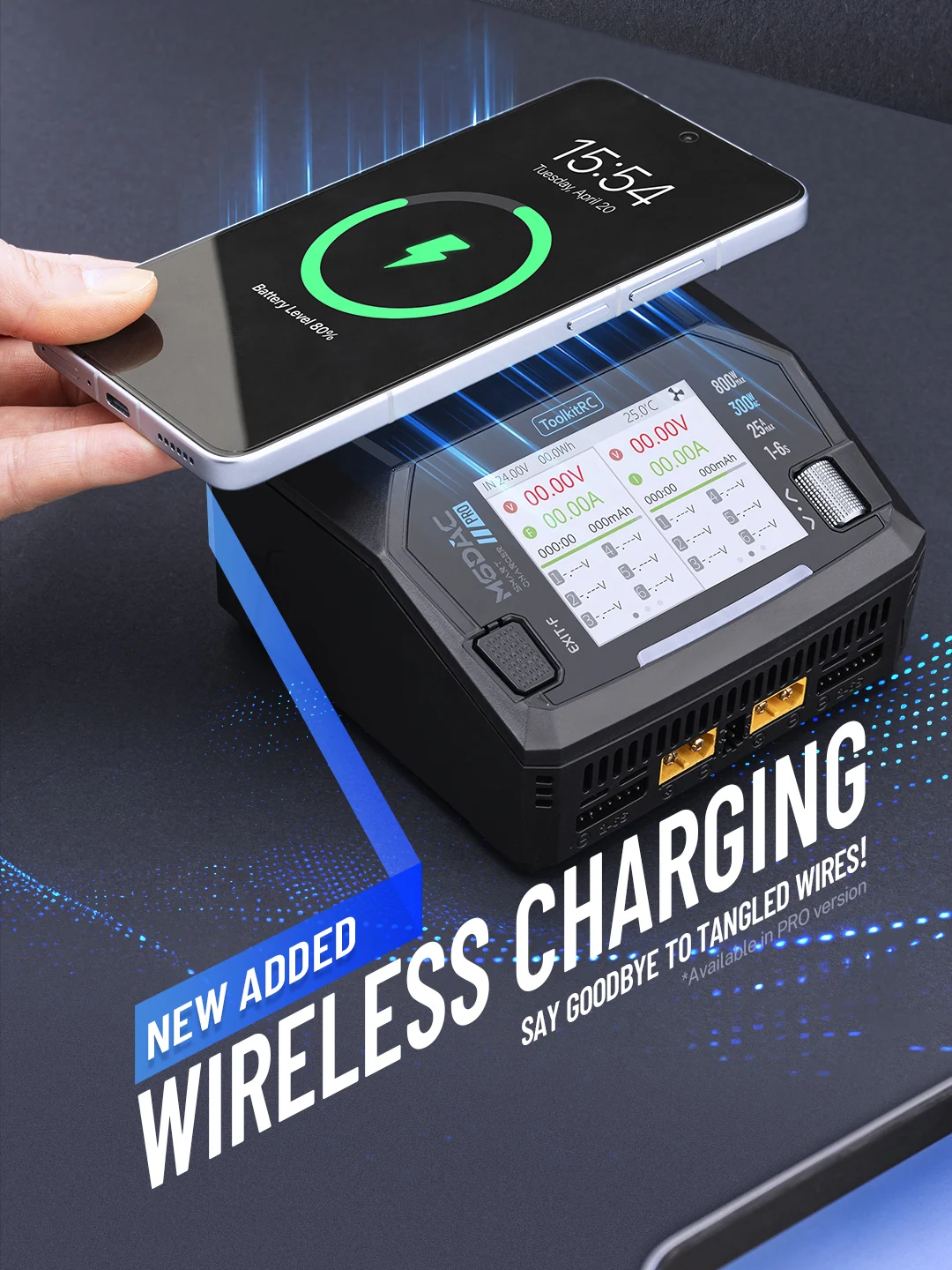 เครื่องชาร์จแบตเตอรี่ลิโพอัจฉร - Toolkitrc M6Dac Smart Charger บทวิจารณ์และราคา