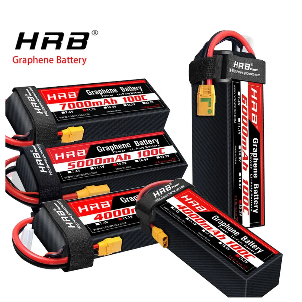 แบตเตอรี่ Graphene 2S 3S 4S 6S - 6S Lipo Battery 22.2V 5000Mah บทวิจารณ์และราคา