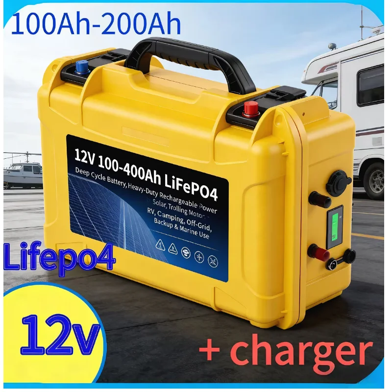 แบตเตอรี่ลิเธียมไอรอนฟอสเฟต 12 - Lifepo4 12V 100Ah Bms Bluetooth บทวิจารณ์และราคา