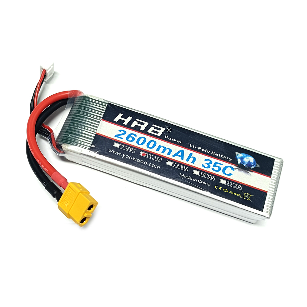 HRB Lipo แบตเตอรี่ 2S 3S 4S 6S - 6S Lipo Battery 22.2V 5000Mah บทวิจารณ์และราคา