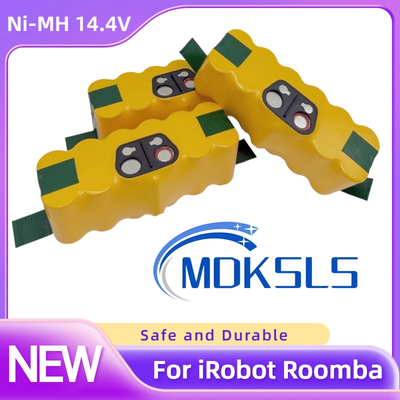 แบตเตอรี่สำหรับ IRobot Roomba  - 4S Lipo Battery 14.8V 6000Mah บทวิจารณ์และราคา