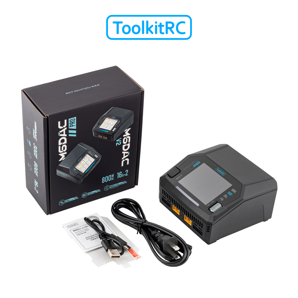ToolkitRC M6DAC V2 M6DAC Pro D - Toolkitrc M6Dac Smart Charger บทวิจารณ์และราคา