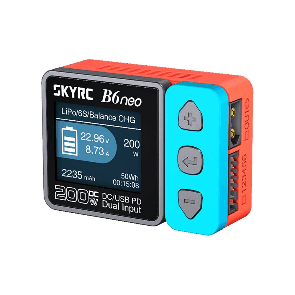 เครื่องชาร์จแบตเตอรี่อัจฉริยะ  - Skyrc B6 Neo Smart Charger บทวิจารณ์และราคา