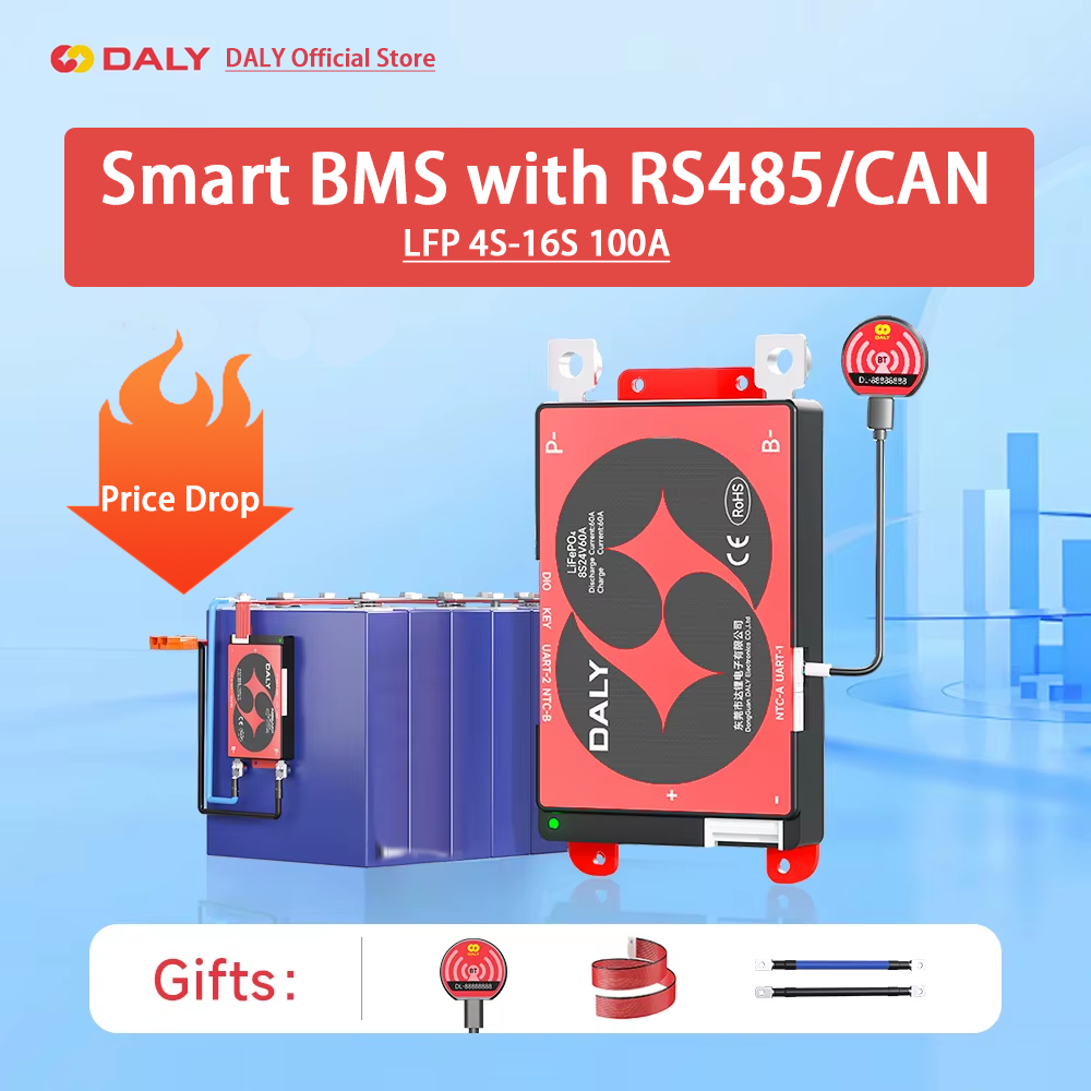 Daly Smart BMS 4S Lifepo4 12V  - Lifepo4 12V 100Ah Bms Bluetooth บทวิจารณ์และราคา