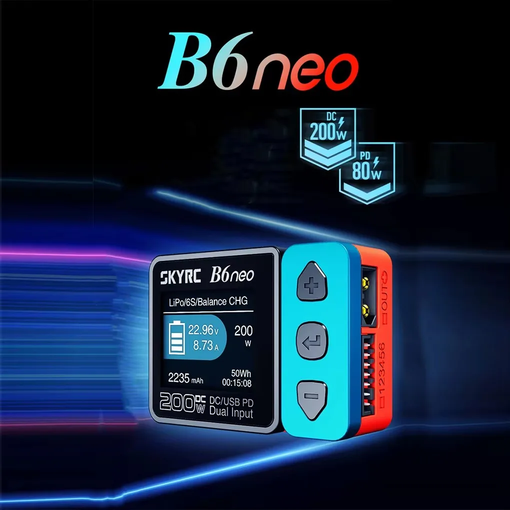 SkyRC B6 Neo Smart Charger DC  - Skyrc B6 Neo Smart Charger บทวิจารณ์และราคา