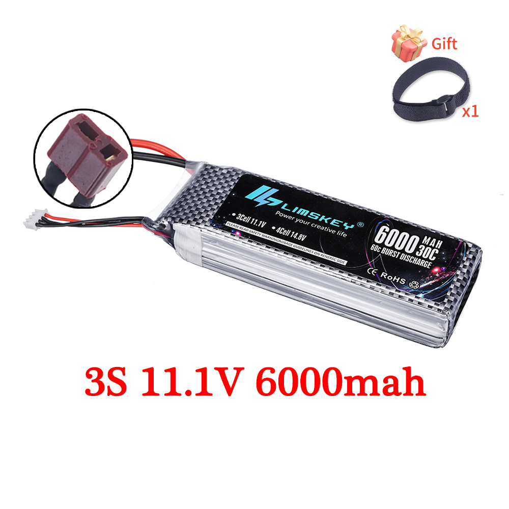 7.4V 11.1V 14.8V 22.2V 6000mAh - 4S Lipo Battery 14.8V 6000Mah บทวิจารณ์และราคา