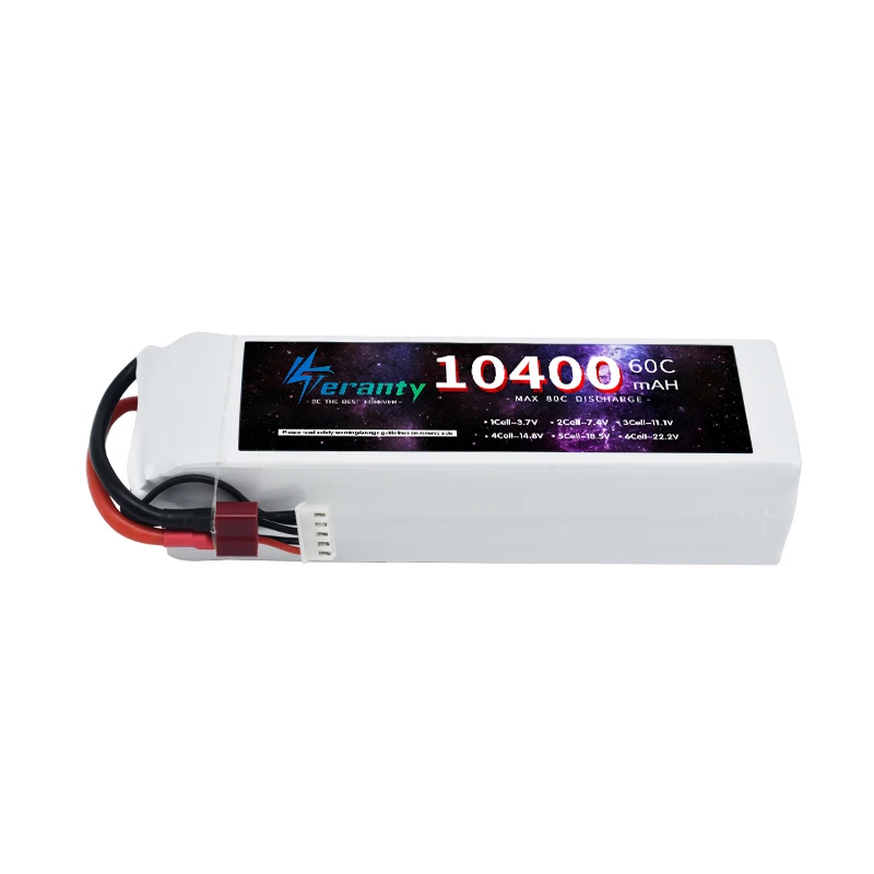 แบตเตอรี่ LiPo RC 14.8V 4S ควา - 4S Lipo Battery 14.8V 6000Mah บทวิจารณ์และราคา