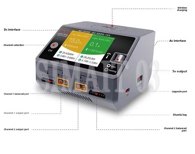 เครื่องชาร์จสมาร์ทบาลานซ์ HOTA - Hota D6 Pro Dual Lipo Charger บทวิจารณ์และราคา