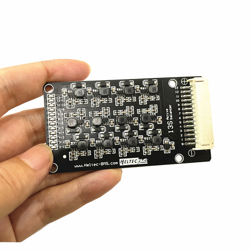 แผงวงจรบาลานซ์แบตเตอรี่แบบแอคท - 12S Lipo Battery Balancing Board บทวิจารณ์และราคา