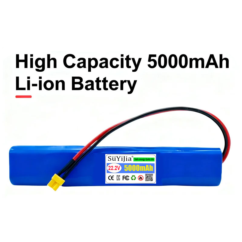 แบตเตอรี่ความจุสูง 6S1P 22.2V  - 6S Lipo Battery 22.2V 5000Mah บทวิจารณ์และราคา