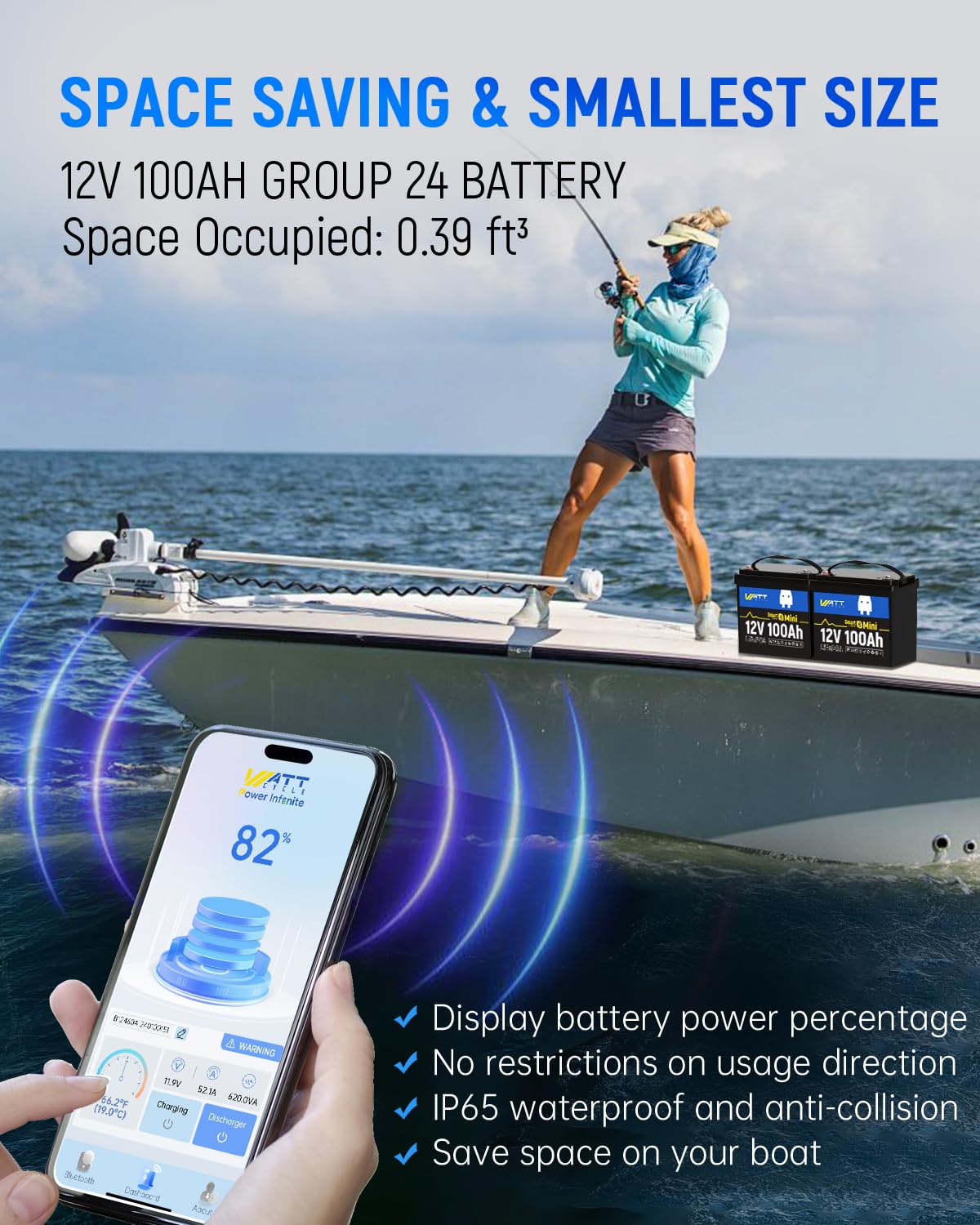 แบตเตอรี่ LiFePO4 ขนาดเล็ก 12V - Lifepo4 12V 100Ah Bms Bluetooth บทวิจารณ์และราคา