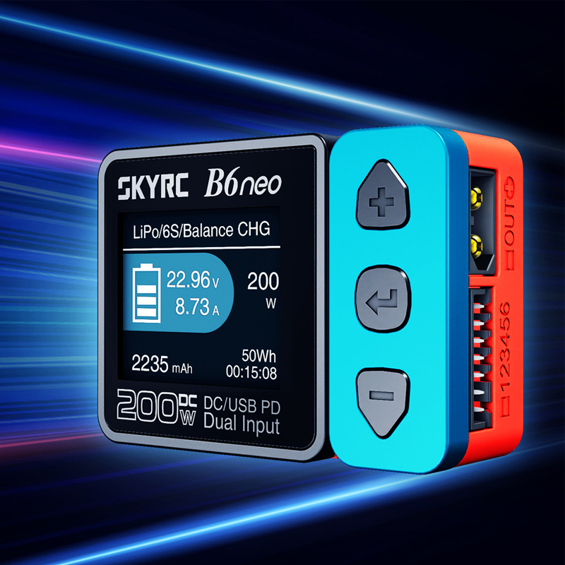 SkyRC B6 Neo Smart Charger DC  - Skyrc B6 Neo Smart Charger บทวิจารณ์และราคา