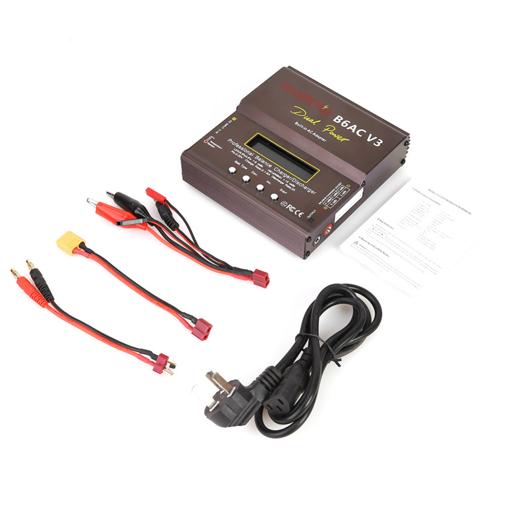 ใหม่ 80W imax B6AC V3 Smart Di - Toolkitrc M6Dac Smart Charger บทวิจารณ์และราคา