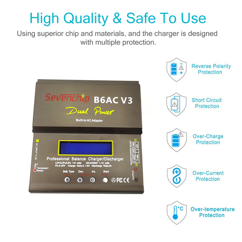 ใหม่ 80W imax B6AC V3 Smart Di - Toolkitrc M6Dac Smart Charger บทวิจารณ์และราคา
