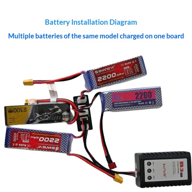 ชุดอุปกรณ์ชาร์จแบตเตอรี่ RC 1  - 12S Lipo Battery Balancing Board บทวิจารณ์และราคา