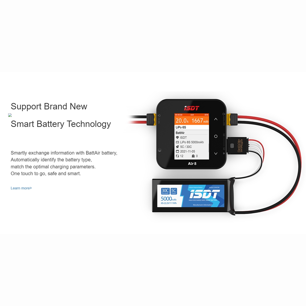 เครื่องชาร์จแบตเตอรี่แบบสมดุลพ - Isdt Air8 8S Lipo Charger บทวิจารณ์และราคา
