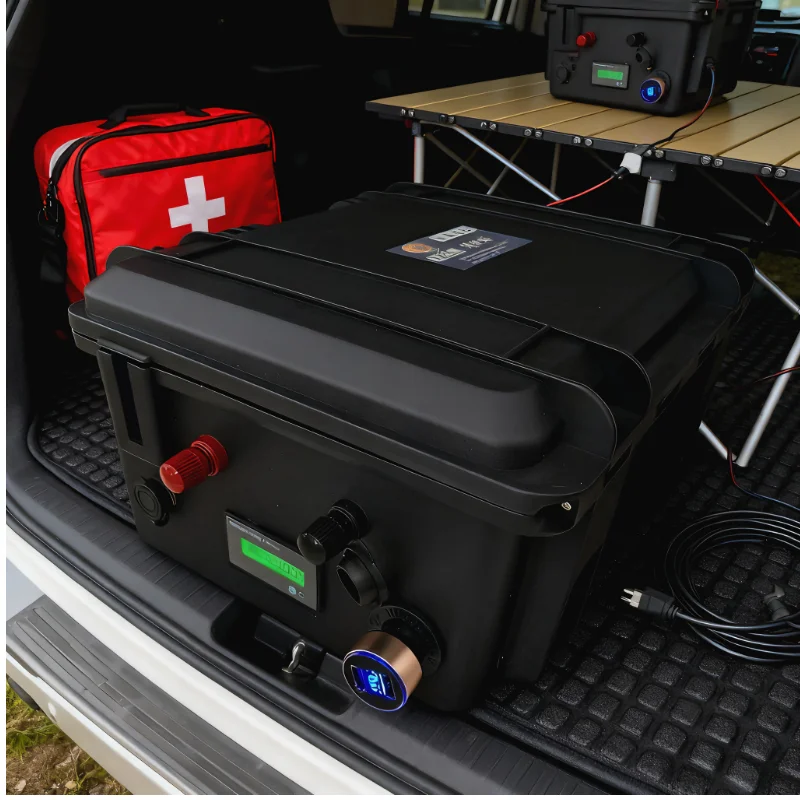 แบตเตอรี่ลิเธียมไอรอนฟอสเฟต Li - Lifepo4 12V 100Ah Bms Bluetooth บทวิจารณ์และราคา