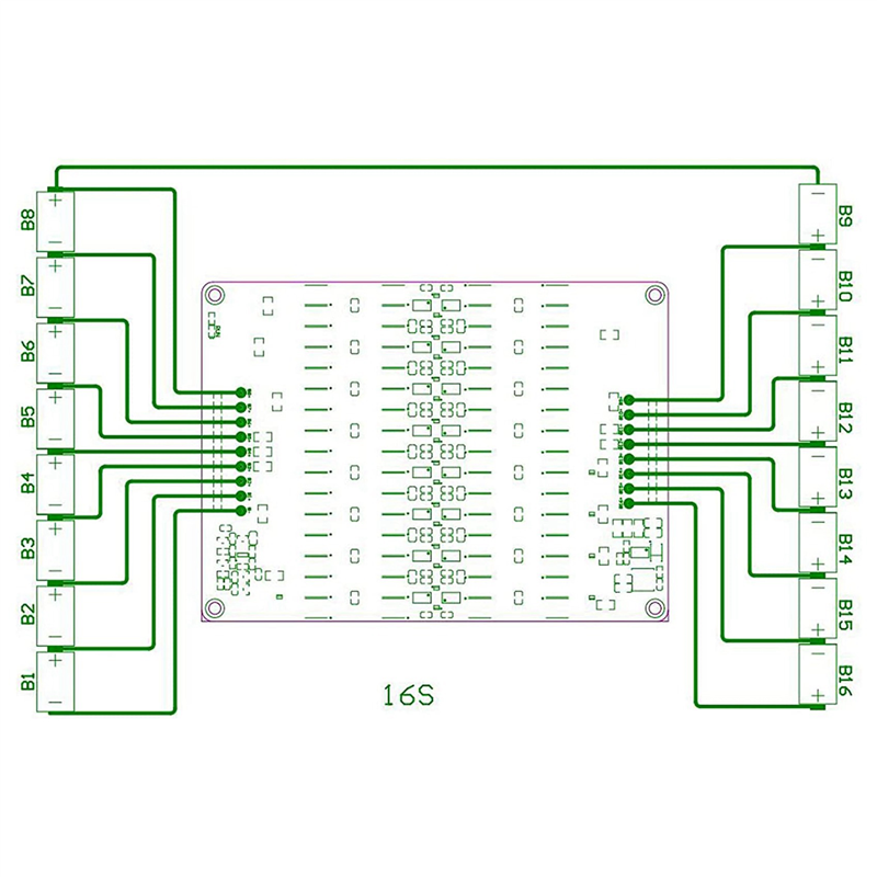 4X 12S 13S 14S 15S 16S Active  - 12S Lipo Battery Balancing Board บทวิจารณ์และราคา