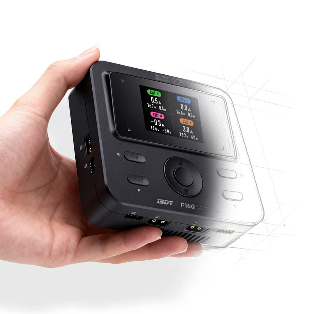 ISDT F160 4CH AC เครื่องชาร์จอ - Toolkitrc M6Dac Smart Charger บทวิจารณ์และราคา