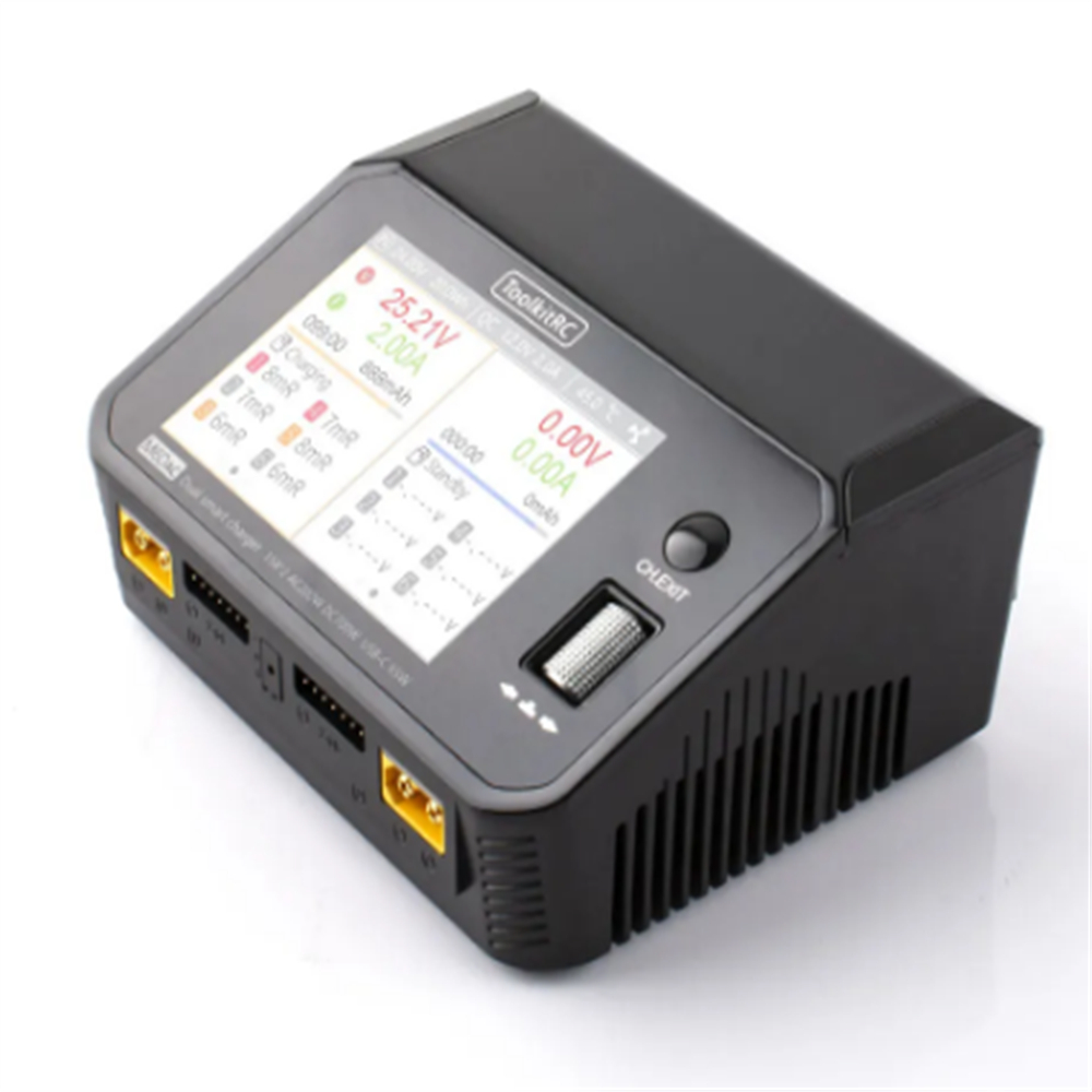 เครื่องชาร์จแบตเตอรี่อัจฉริยะ  - Toolkitrc M6Dac Smart Charger บทวิจารณ์และราคา