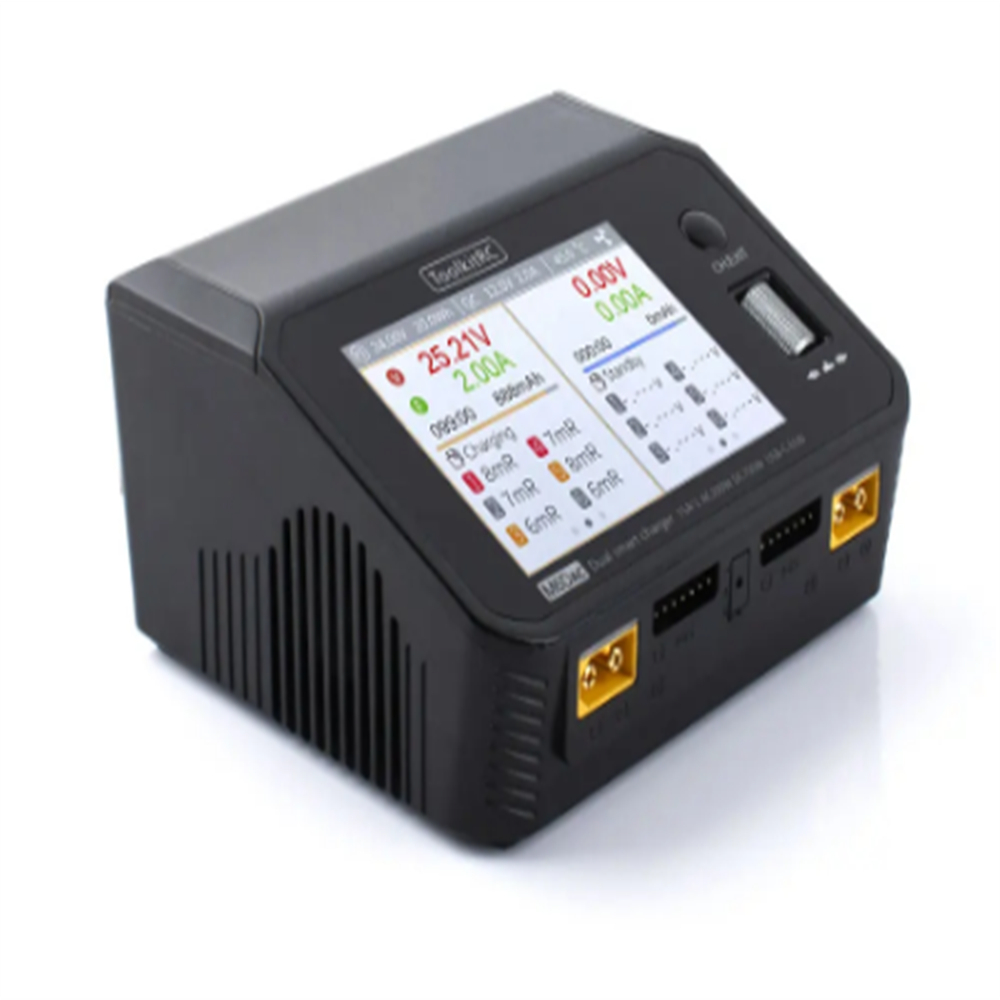 เครื่องชาร์จแบตเตอรี่อัจฉริยะ  - Toolkitrc M6Dac Smart Charger บทวิจารณ์และราคา