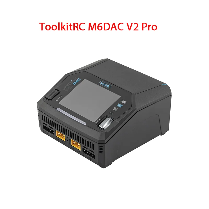 เครื่องชาร์จแบตเตอรี่ ToolkitR - Toolkitrc M6Dac Smart Charger บทวิจารณ์และราคา
