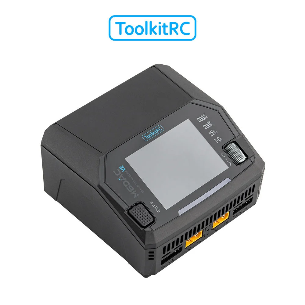 เครื่องชาร์จแบตเตอรี่ ToolkitR - Toolkitrc M6Dac Smart Charger บทวิจารณ์และราคา